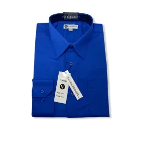 Valerio Royal Dress Shirt (NEW)