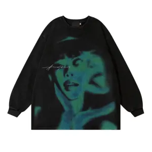 Vintage Shadow Girl Sweater