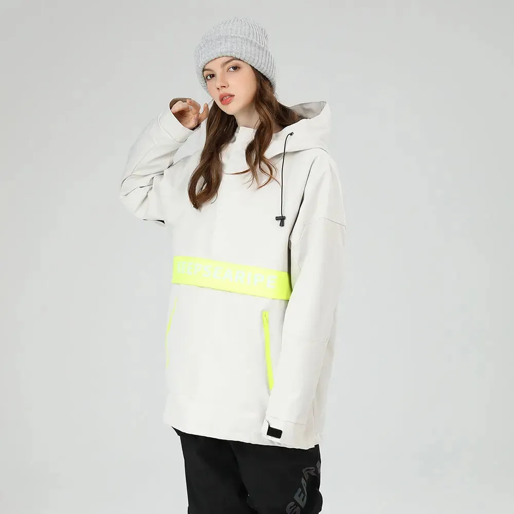 Windproof Insulated Snow Ski Anorak Jacket Hooded