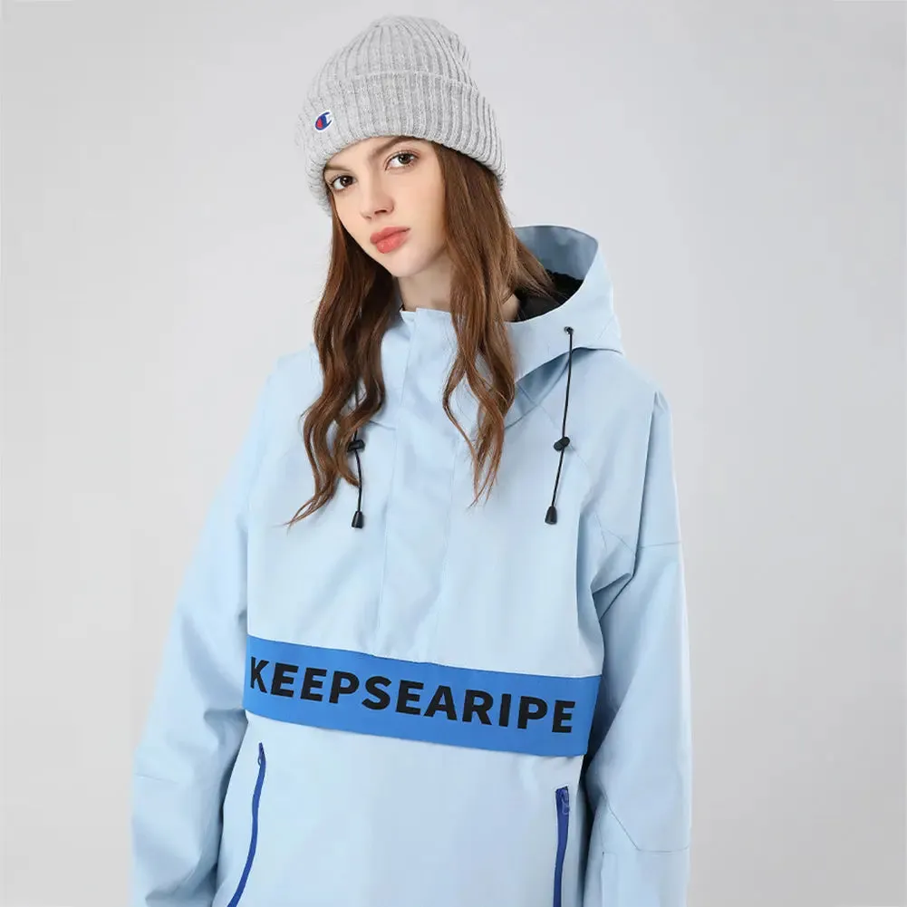 Windproof Insulated Snow Ski Anorak Jacket Hooded