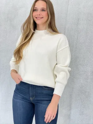 Winter Galore Sweater - Ivory  *CM