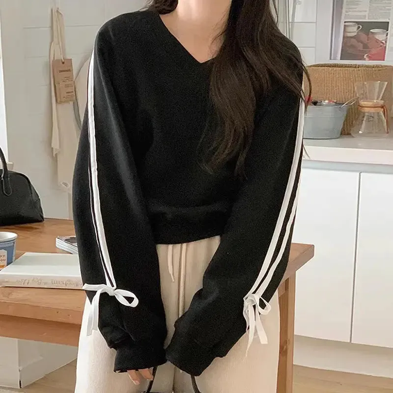 Women's Fashion Personality Solid Colour Sweatshirt