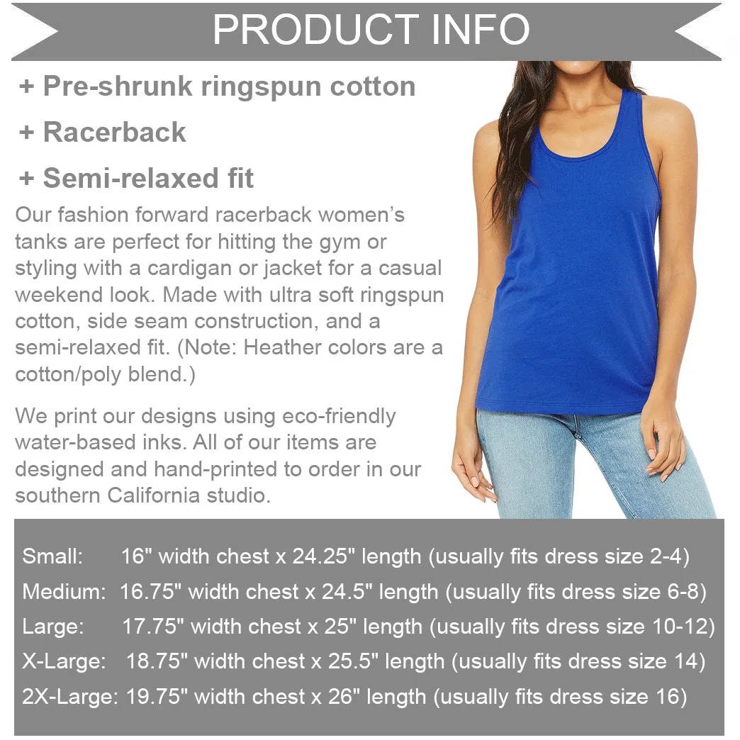 Women's Sisters Before Misters Racerback Tank Top