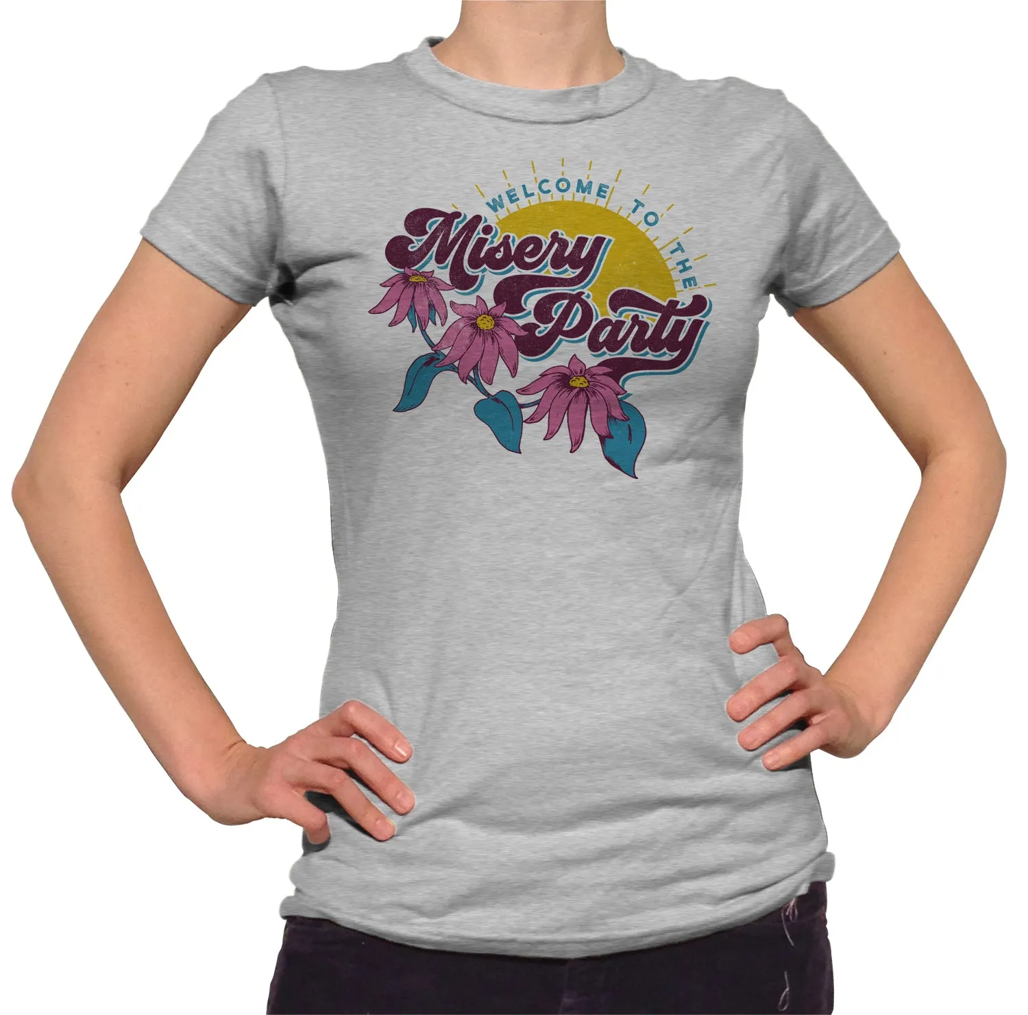 Women's Welcome To The Misery Party T-Shirt