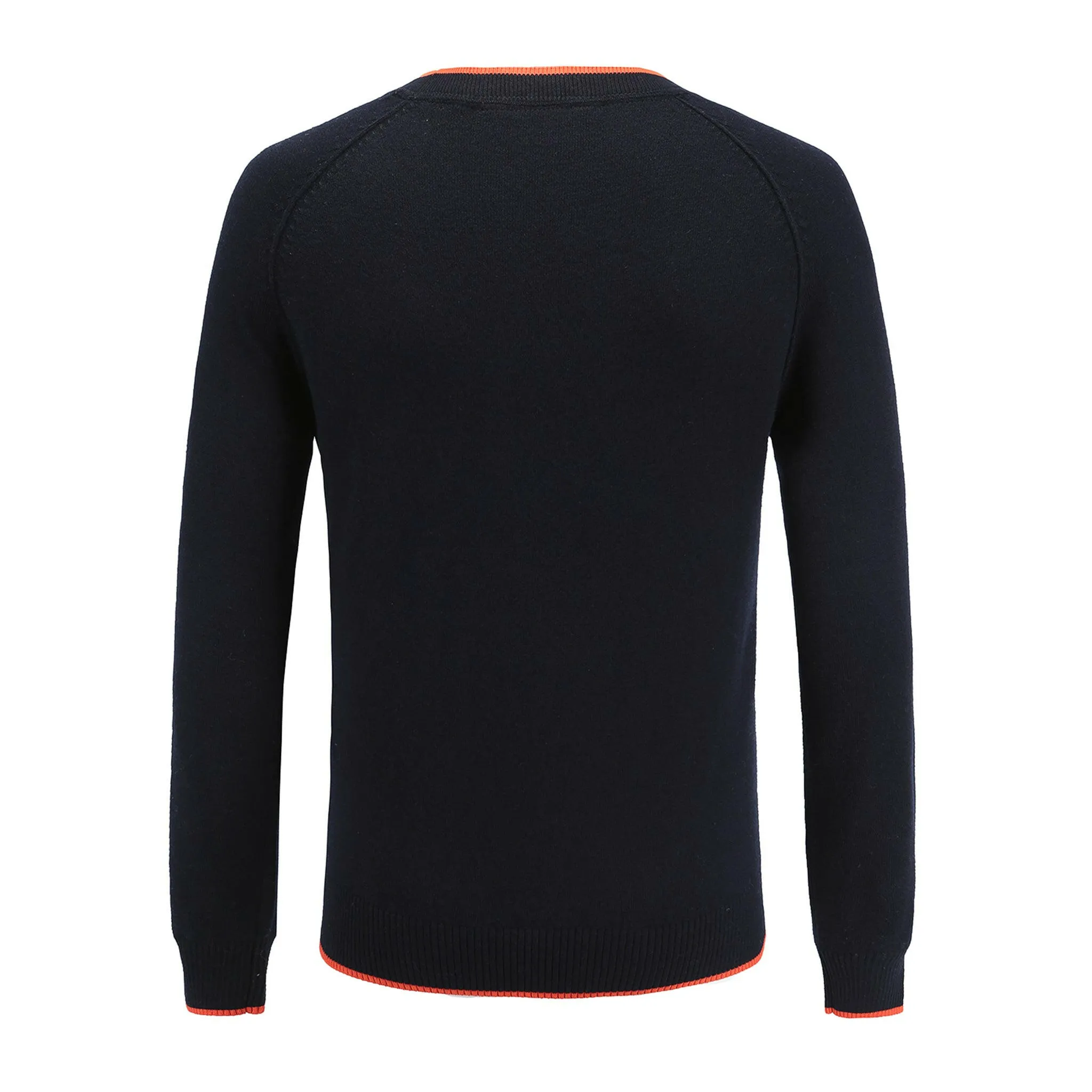 Woolen Crew Neck Raglan Sweater for men